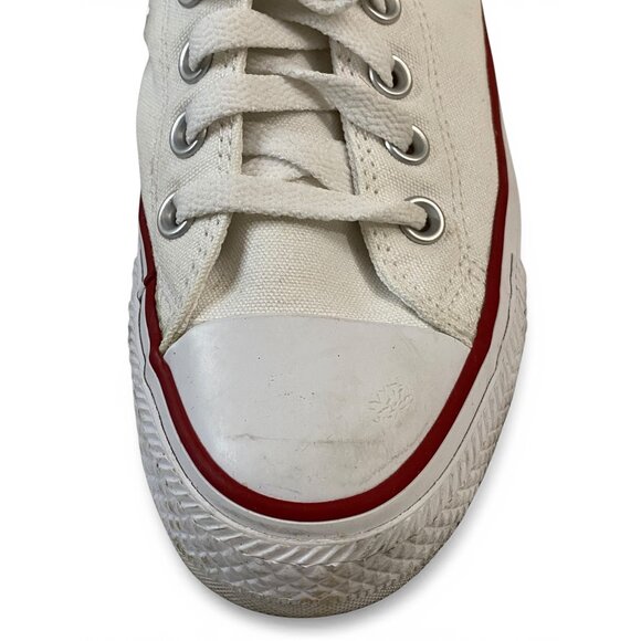 Converse All Star Chuck Taylor Low Rise Shoes White Sneakers Womens 7 - Picture 6 of 12